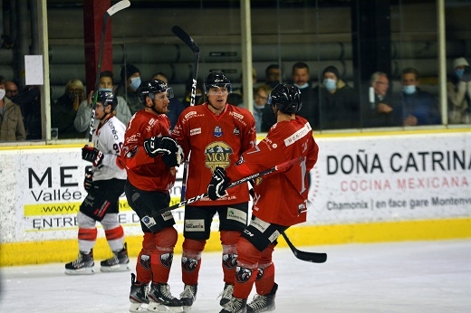 Photo hockey Ligue Magnus - Ligue Magnus : 6ème journée : Chamonix  vs Bordeaux - LM : Embarquez pour les montagnes russes chamoniardes !