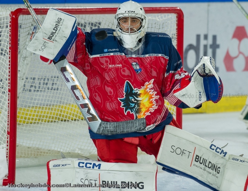 Photo hockey Ligue Magnus - Ligue Magnus : 6ème journée : Grenoble  vs Anglet - Grenoble solide défensivement face à Anglet