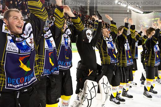 Photo hockey Ligue Magnus - Ligue Magnus : 6ème journée : Strasbourg  vs Dijon  -  Le règne de l\