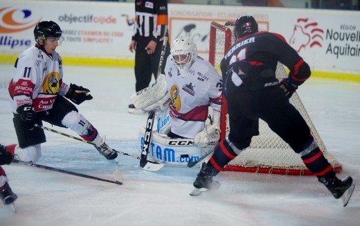 Photo hockey Ligue Magnus - Ligue Magnus : 7ème journée : Bordeaux vs Chamonix  - Sept buts pour une grosse victoire