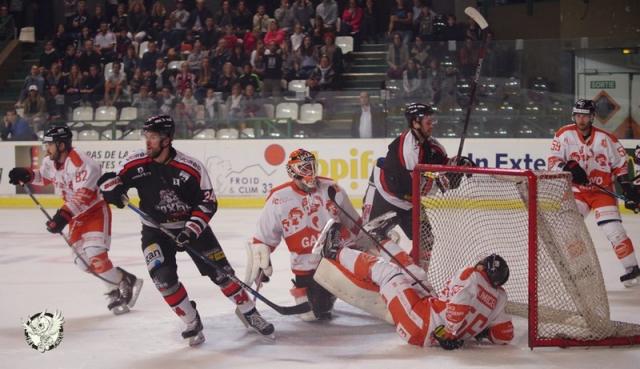 Photo hockey Ligue Magnus - Ligue Magnus : 7ème journée : Bordeaux vs Epinal  - Mériadeck sourit encore au Gamyo !