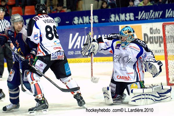 Photo hockey Ligue Magnus - Ligue Magnus : 7ème journée : Grenoble  vs Caen  - Plaisant hockey à Pôle-Sud 