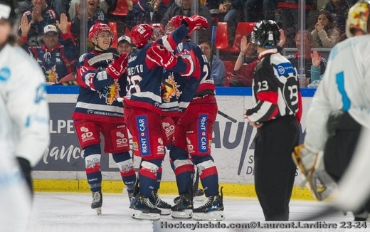 Photo hockey Ligue Magnus - Ligue Magnus : 7ème journée : Grenoble  vs Marseille - Grenoble intraitable à domicile