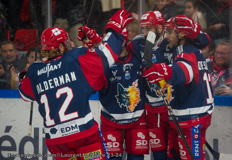 Photo hockey Ligue Magnus - Ligue Magnus : 7ème journée : Grenoble  vs Marseille - Grenoble intraitable à domicile