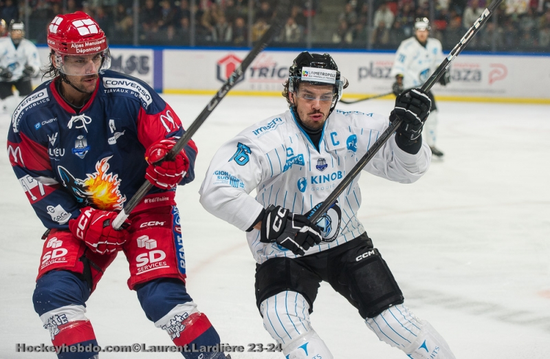 Photo hockey Ligue Magnus - Ligue Magnus : 7ème journée : Grenoble  vs Marseille - Grenoble intraitable à domicile
