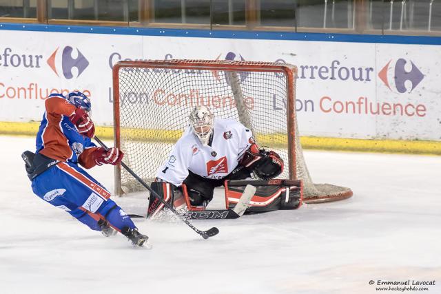 Photo hockey Ligue Magnus - Ligue Magnus : 7ème journée : Lyon vs Amiens  - Les Gothiques défaits à Lyon