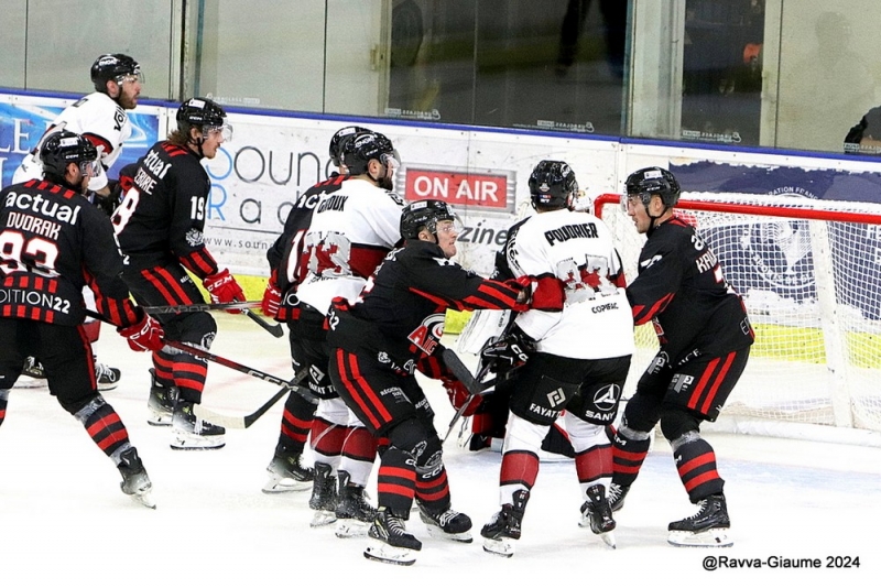 Photo hockey Ligue Magnus - Ligue Magnus : 7ème journée : Nice vs Bordeaux - Le récital bordelais
