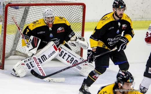 Photo hockey Ligue Magnus - Ligue Magnus : 7ème journée : Nice vs Chamonix  - Nice manque le coche
