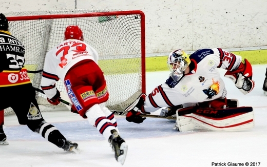 Photo hockey Ligue Magnus - Ligue Magnus : 7ème journée : Nice vs Grenoble  - Grenoble arrête la série des Aigles
