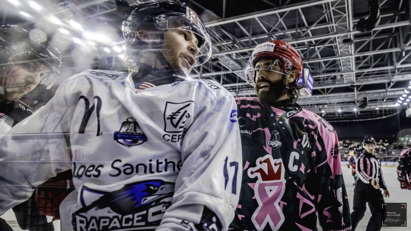 Photo hockey Ligue Magnus - Ligue Magnus : 7Ã¨me journÃ©e : Cergy-Pontoise vs Gap  - Les Jokers soufflent un grand ouf de soulagement