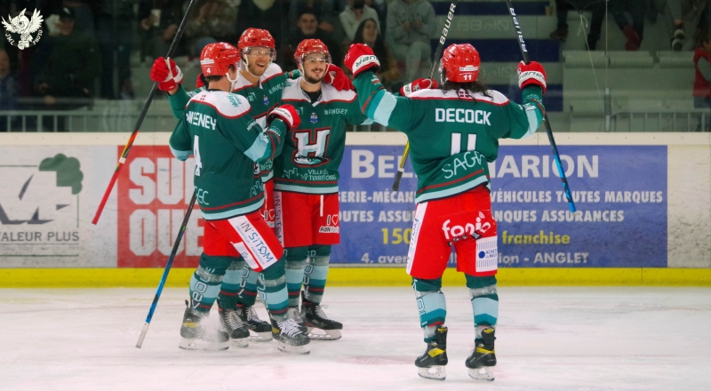 Photo hockey Ligue Magnus - Ligue Magnus : 7ème journée : Anglet vs Gap  - Quand le Sud-Ouest rencontre le Sud-Est.