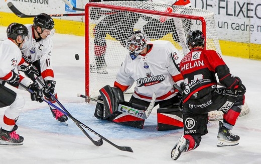 Photo hockey Ligue Magnus - Ligue Magnus : 8ème journée : Amiens  vs Chamonix  - Victoire en prolongation d