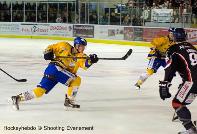 Photo hockey Ligue Magnus - Ligue Magnus : 8ème journée : Angers  vs Dijon  - Combat de Ducs