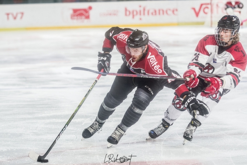 Photo hockey Ligue Magnus - Ligue Magnus : 8ème journée : Bordeaux vs Briançon  - Trois points qui font beaucoup de bien !