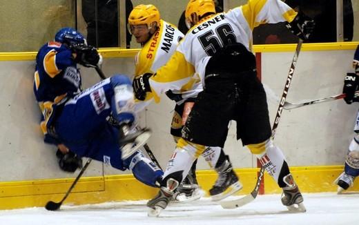 Photo hockey Ligue Magnus - Ligue Magnus : 8ème journée : Dijon  vs Strasbourg  - Jamais deux sans trois...