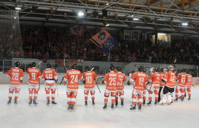 Photo hockey Ligue Magnus - Ligue Magnus : 8ème journée : Epinal  vs Nice - Epinal plane au-dessus des Aigles