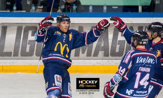 Photo hockey Ligue Magnus - Ligue Magnus : 8ème journée : Grenoble  vs Morzine-Avoriaz - Grenoble fait bien le métier