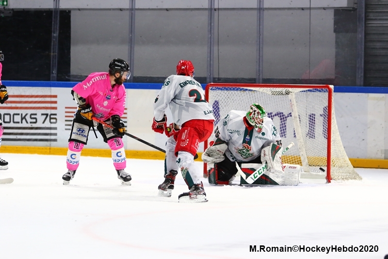 Photo hockey Ligue Magnus - Ligue Magnus : 8ème journée : Rouen vs Cergy-Pontoise - LM : Rouen conforte sa place de leader