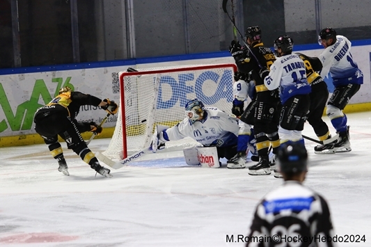 Photo hockey Ligue Magnus - Ligue Magnus : 8ème journée : Rouen vs Gap  - LM : Avalanche de buts sur l’île Lacroix