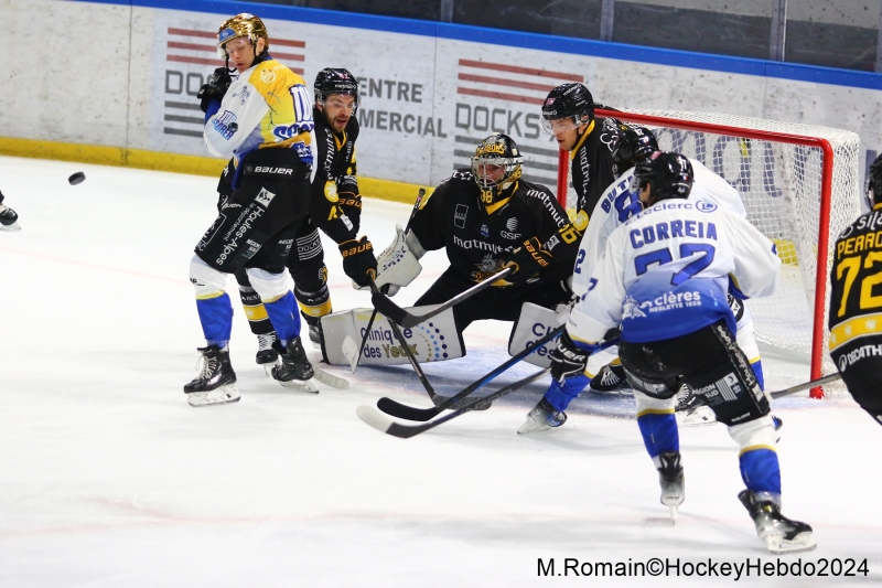 Photo hockey Ligue Magnus - Ligue Magnus : 8ème journée : Rouen vs Gap  - LM : Avalanche de buts sur l’île Lacroix
