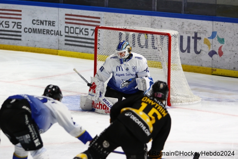 Photo hockey Ligue Magnus - Ligue Magnus : 8ème journée : Rouen vs Gap  - LM : Avalanche de buts sur l’île Lacroix