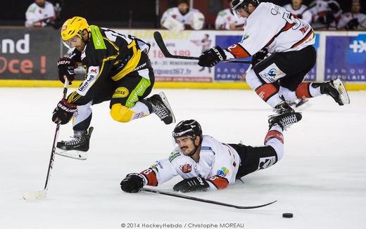 Photo hockey Ligue Magnus - Ligue Magnus : 8ème journée : Strasbourg  vs Briançon  - Douze minutes en enfer