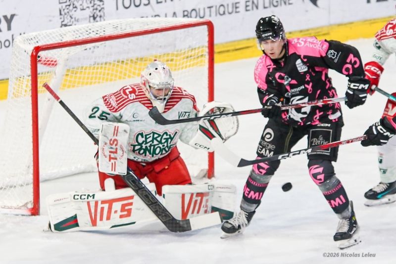 Photo hockey Ligue Magnus - Ligue Magnus : 8Ã¨me journÃ©e  : Amiens  vs Cergy-Pontoise -  Amiens renverse Cergy au bout du suspense