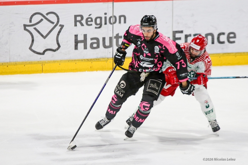 Photo hockey Ligue Magnus - Ligue Magnus : 8Ã¨me journÃ©e  : Amiens  vs Cergy-Pontoise -  Amiens renverse Cergy au bout du suspense