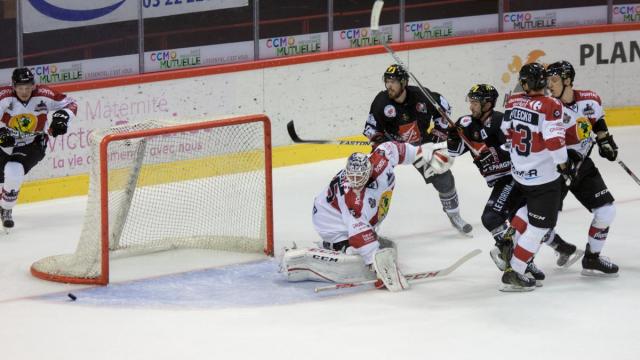 Photo hockey Ligue Magnus - Ligue Magnus : 8ème journée : Amiens vs Chamonix / Morzine - Quatre sur quatre pour les Gothiques Photo hockey Ligue Magnus - Ligue Magnus : 8ème journée : Amiens vs Chamonix / Morzine - Quatre sur quatre pour les Gothiques