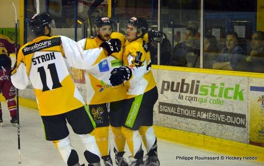 Photo hockey Ligue Magnus - Ligue Magnus : 8ème journée : Dijon  vs Strasbourg  - L\