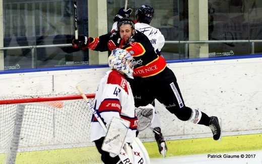 Photo hockey Ligue Magnus - Ligue Magnus : 8ème journée : Nice vs Angers  - Nice s\