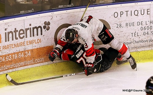 Photo hockey Ligue Magnus - Ligue Magnus : 8ème journée : Nice vs Bordeaux - LM : Bordeaux s\