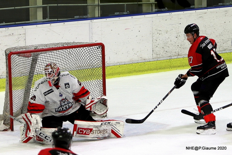 Photo hockey Ligue Magnus - Ligue Magnus : 8ème journée : Nice vs Bordeaux - LM : Bordeaux s\