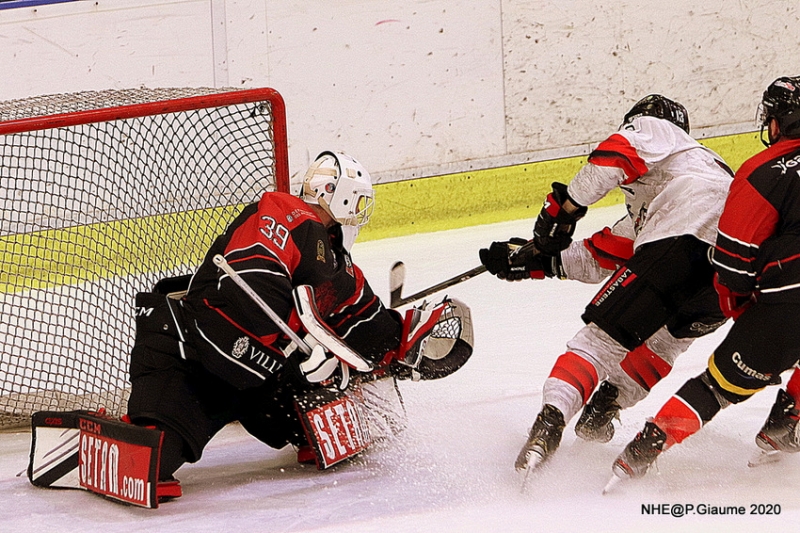 Photo hockey Ligue Magnus - Ligue Magnus : 8ème journée : Nice vs Bordeaux - LM : Bordeaux s\