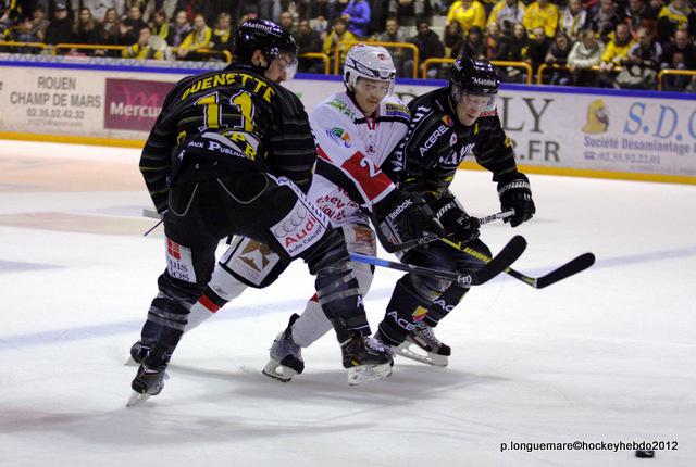 Photo hockey Ligue Magnus - Ligue Magnus : 9ème journée  : Rouen vs Briançon  - Des Dragons retrouvés.