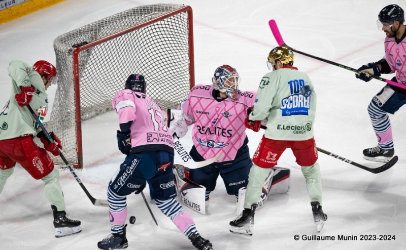 Photo hockey Ligue Magnus - Ligue Magnus : 9ème journée : Angers  vs Cergy-Pontoise - LES PHOTOS de la victoire d