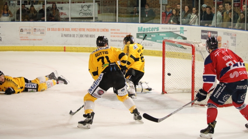 Photo hockey Ligue Magnus - Ligue Magnus : 9ème journée : Angers  vs Rouen - Rouen prend la tête