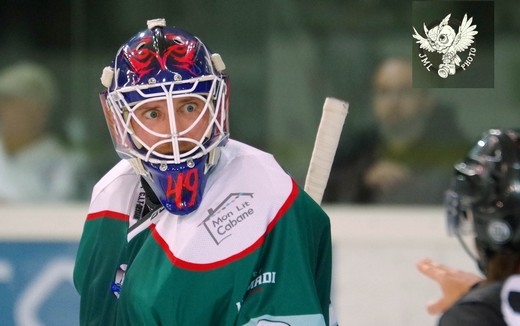 Photo hockey Ligue Magnus - Ligue Magnus : 9ème journée : Anglet vs Grenoble  - Quand les loups attaquent le glaçon basque.