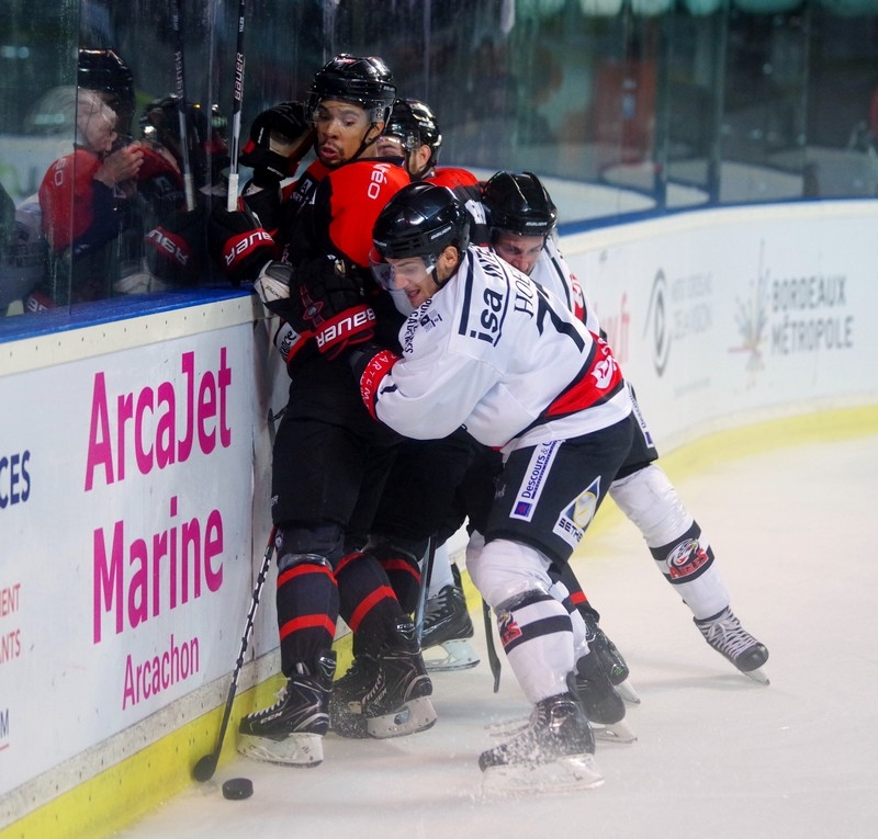 Photo hockey Ligue Magnus - Ligue Magnus : 9ème journée : Bordeaux vs Nice - Scénario en sept actes 