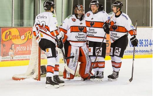 Photo hockey Ligue Magnus - Ligue Magnus : 9ème journée : Caen  vs Briançon  - Les Drakkars accrocheurs