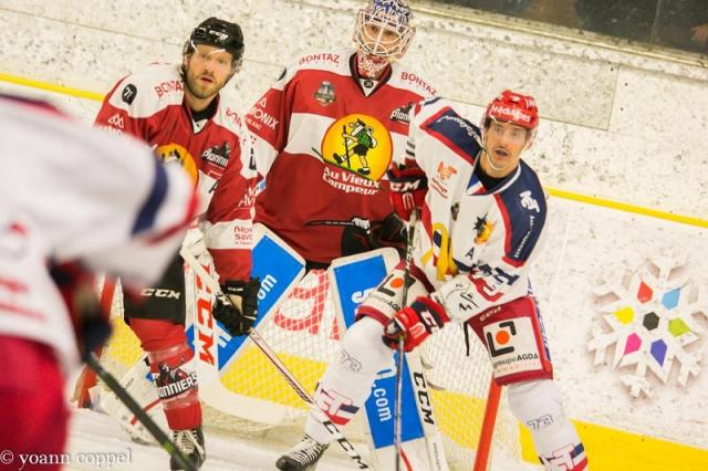 Photo hockey Ligue Magnus - Ligue Magnus : 9ème journée : Chamonix / Morzine vs Grenoble  - Les Pionniers renversent le Loup