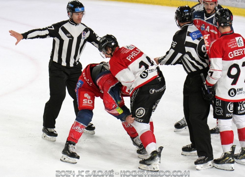 Photo hockey Ligue Magnus - Ligue Magnus : 9ème journée : Grenoble  vs Amiens  - Amiens prend une claque à Pole Sud !