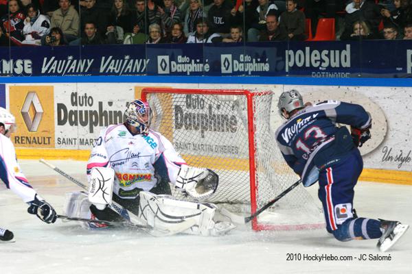 Photo hockey Ligue Magnus - Ligue Magnus : 9ème journée : Grenoble  vs Epinal  - Les Dauphins victorieux en Dauphiné