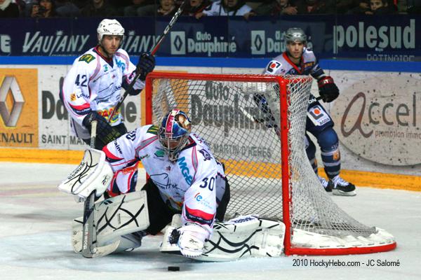Photo hockey Ligue Magnus - Ligue Magnus : 9ème journée : Grenoble  vs Epinal  - Les Dauphins victorieux en Dauphiné