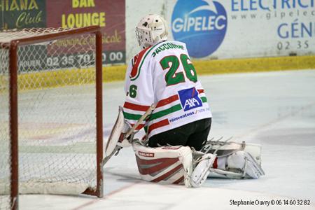 Photo hockey Ligue Magnus - Ligue Magnus : 9ème journée : Rouen vs Mont-Blanc - Le Dragon fait fondre l