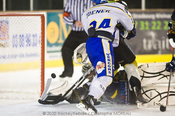 Photo hockey Ligue Magnus - Ligue Magnus : 9ème journée : Strasbourg  vs Villard-de-Lans - Du miel en cadeau pour l’Etoile Noire