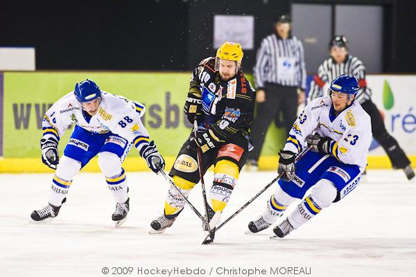 Photo hockey Ligue Magnus - Ligue Magnus : 9ème journée : Strasbourg  vs Villard-de-Lans - Ouf !