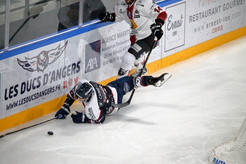 Photo hockey Ligue Magnus - Ligue Magnus : 9ème journée : Angers  vs Chamonix  - Angers s\