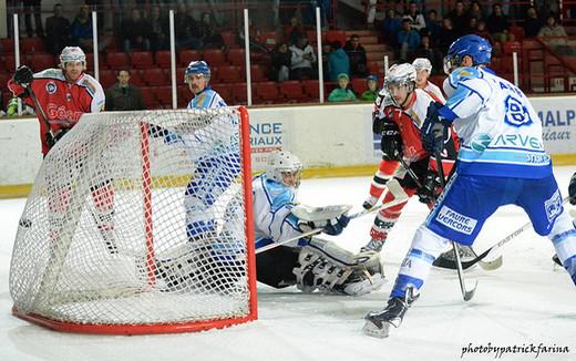 Photo hockey Ligue Magnus - Ligue Magnus : 9ème journée : Briançon  vs Villard-de-Lans - Briançon en roue libre
