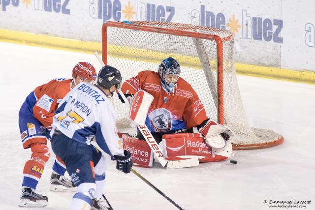 Photo hockey Ligue Magnus - Ligue Magnus : 9ème journée : Lyon vs Chamonix  - Reportage photos